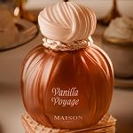 Maison Asrar Vanilla Voyage Eau De Parfum – Long Lasting Vanilla Perfume for Men & Women – Sweet Gourmand Fragrance with Caramel & Amber – Luxury Gift Perfume 100ml