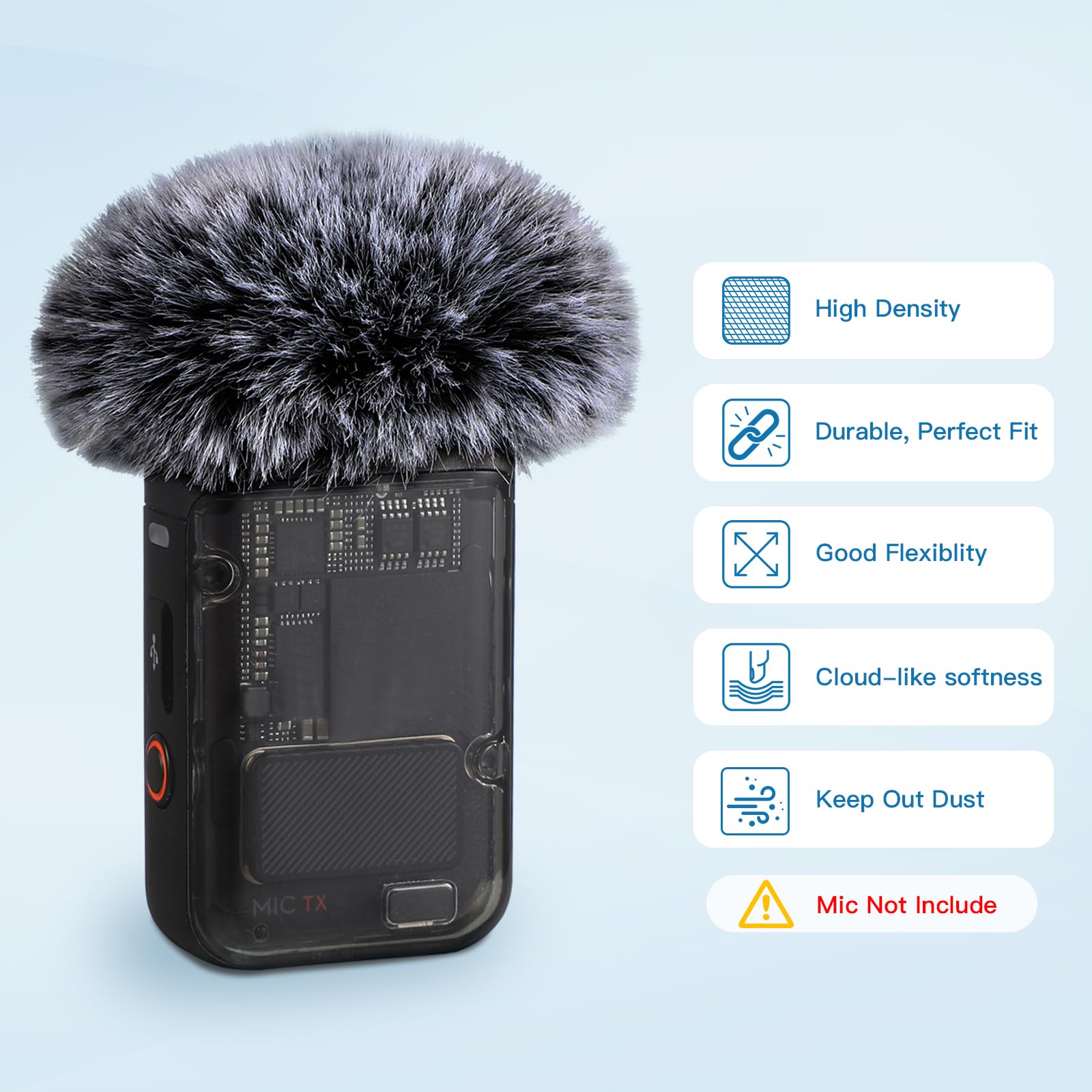 Amazon.com: ZealSound DJI MIC 2 Windscreen Pop Filter for