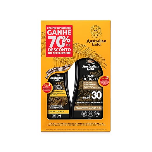 Promopack FPS 30 237ml + Acerador 125ml (70%), Australian Gold