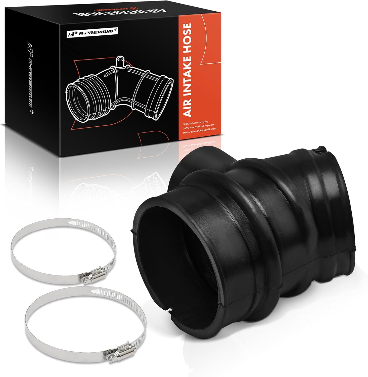 A-Premium Engine Air Intake Hose Tube [fits DOHC, 6Cyl 3.4L] Compatible with Toyota 4Runner, 2000 2001 2002, Replace# 1788262020