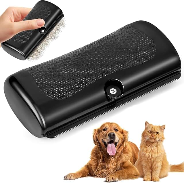 Fur Wonder Brush Hundehaarbürste,2025 Fur Wonder Brush, Comfort Grip Haarentfernungsbürste, Krallensternbürste für Katzen und Hunde (1 Pcs) product image