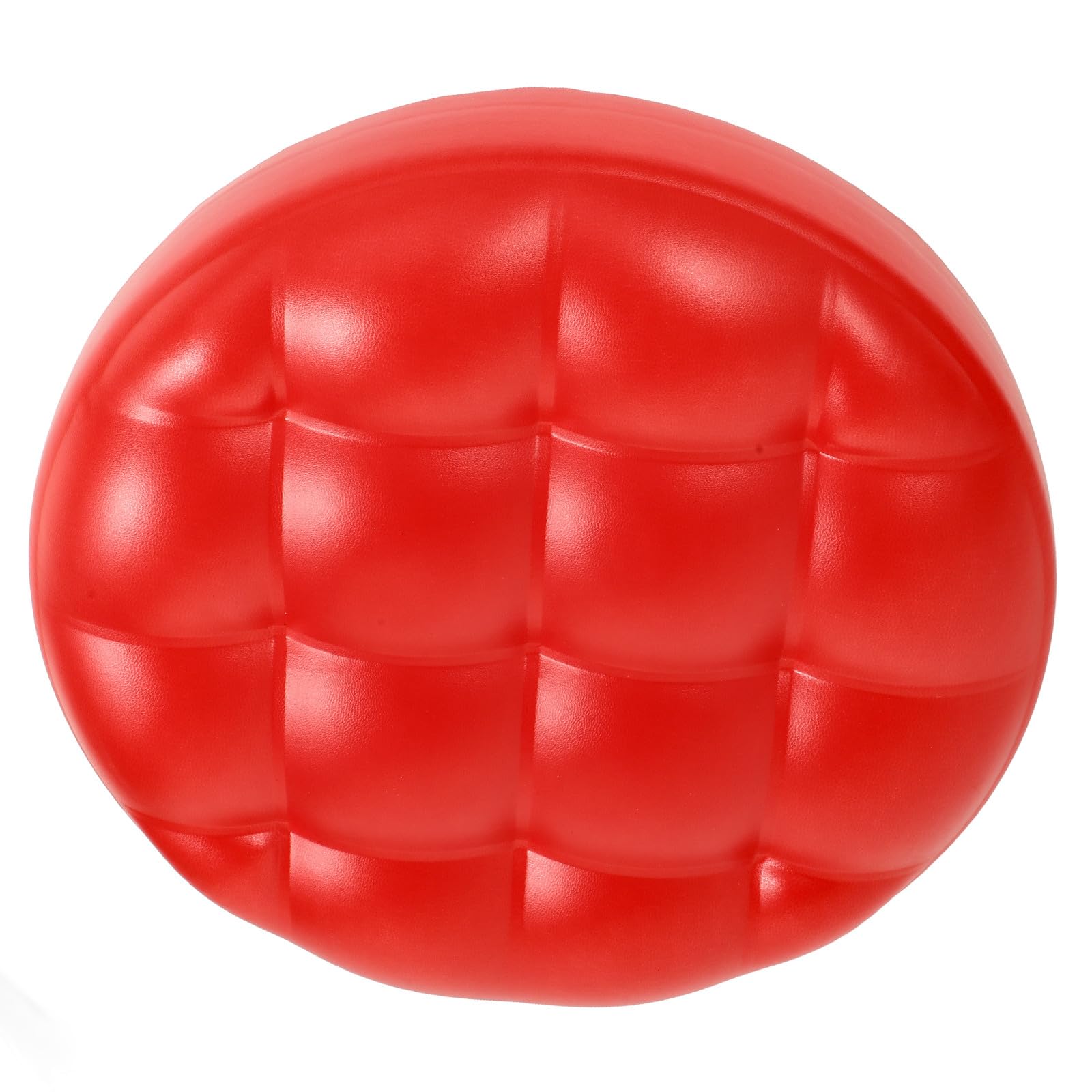 Seduta Rotonda di Ricambio per Sgabello Bar, Pelle Artificiale, Rosso