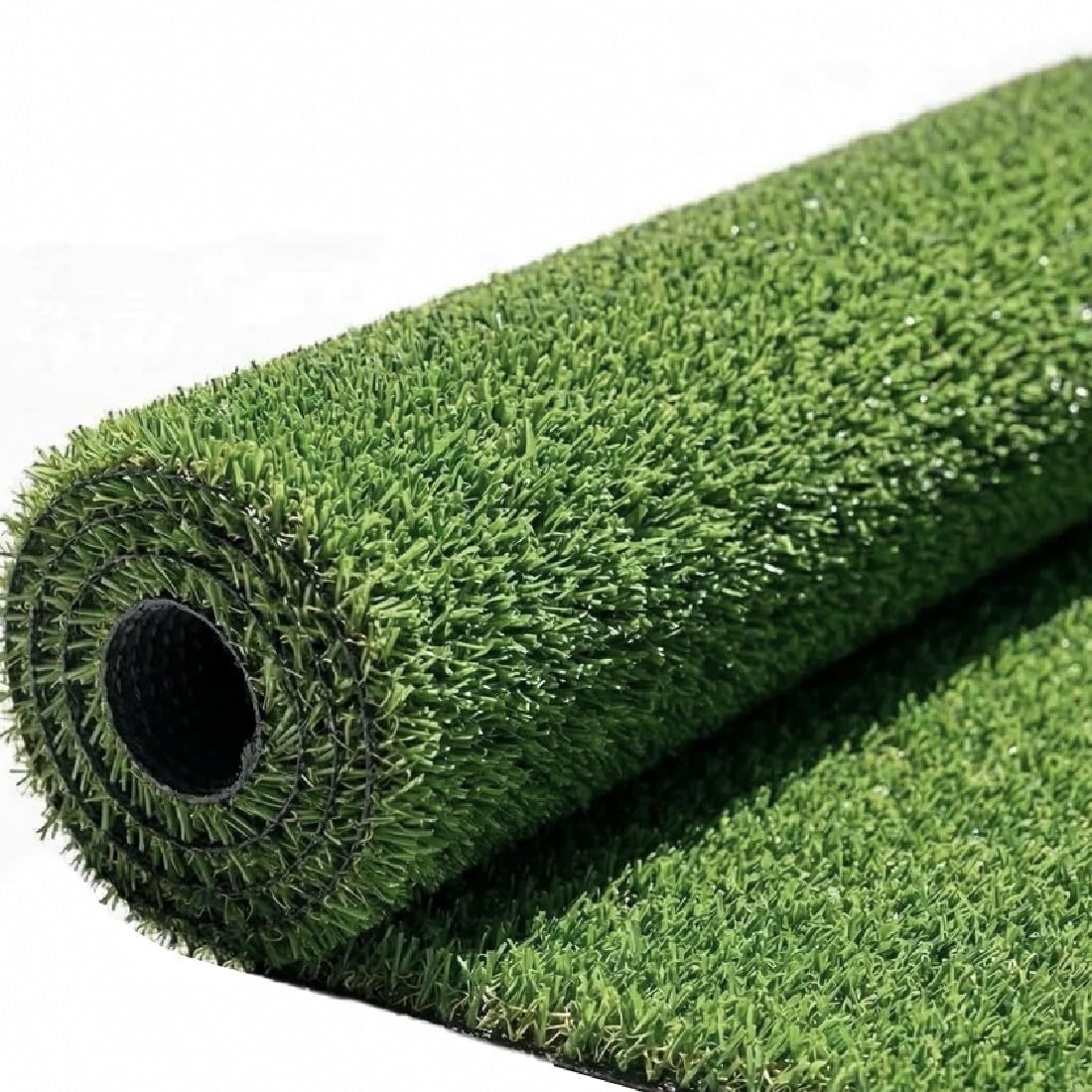 Gazon synthétique vert de 20 mm pour la maison et le jardin, découpable, drainant, 2 x 10 m
