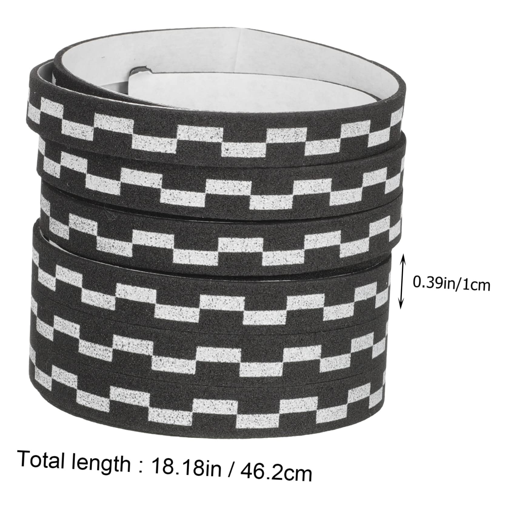 Mikikit 10Rolls Racket Protector Tape Portable Adhesive Edge Guard for Table Tennis Vibration Reduction Stability Enhancer Design for Professional Use