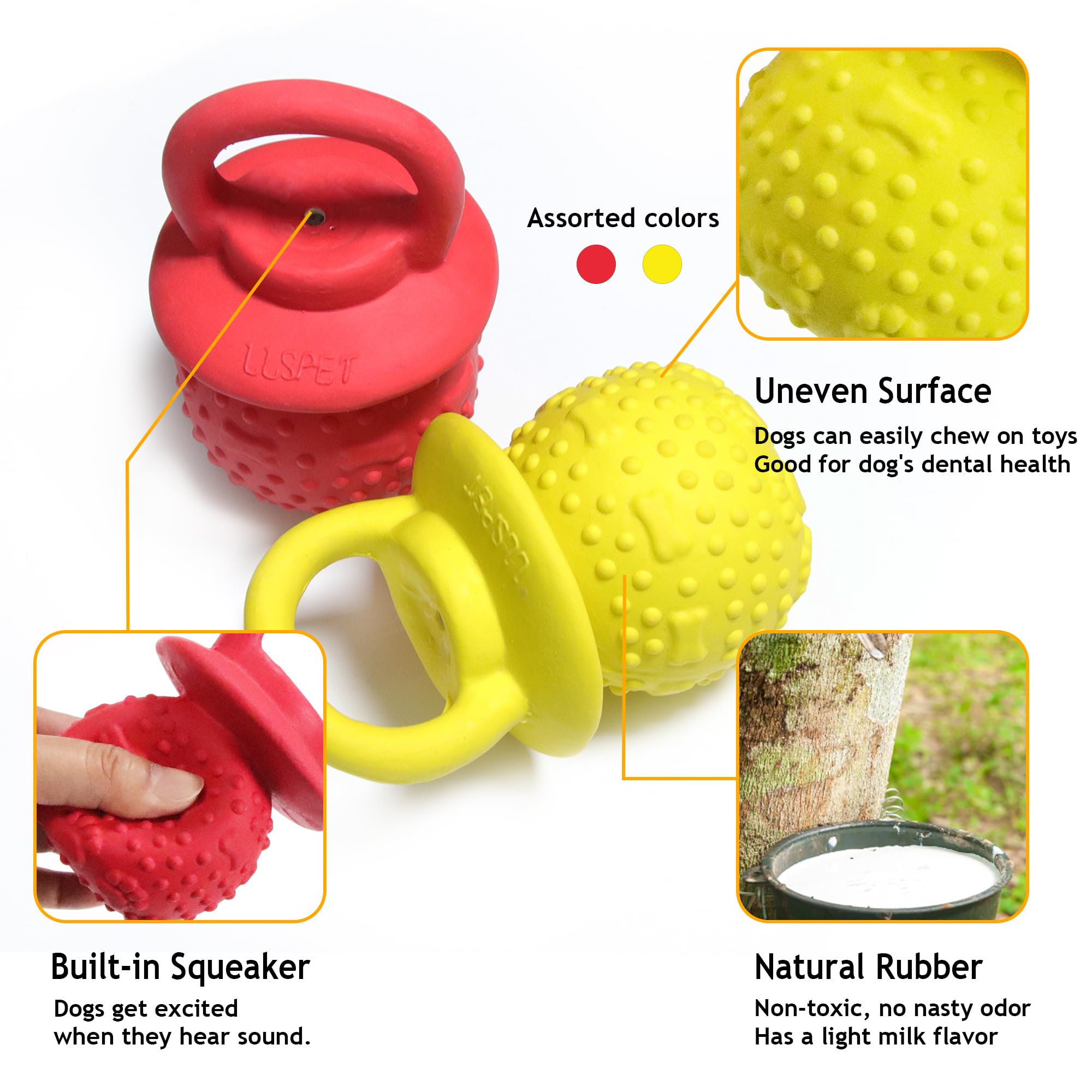 Juguetes masticables de látex para perros, novedosos juguetes chirriantes para cachorros en dentición, masticación suave, perros pequeños, medianos y grandes, suministros para perros recién