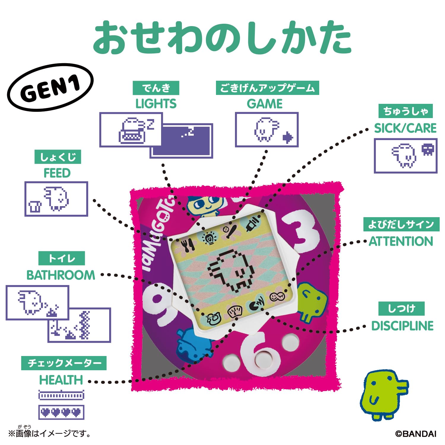 バンダイたまごっちUSバージョン Amazon | [バンダイ(BANDAI)] Original Tamagotchi 30th Anniversary