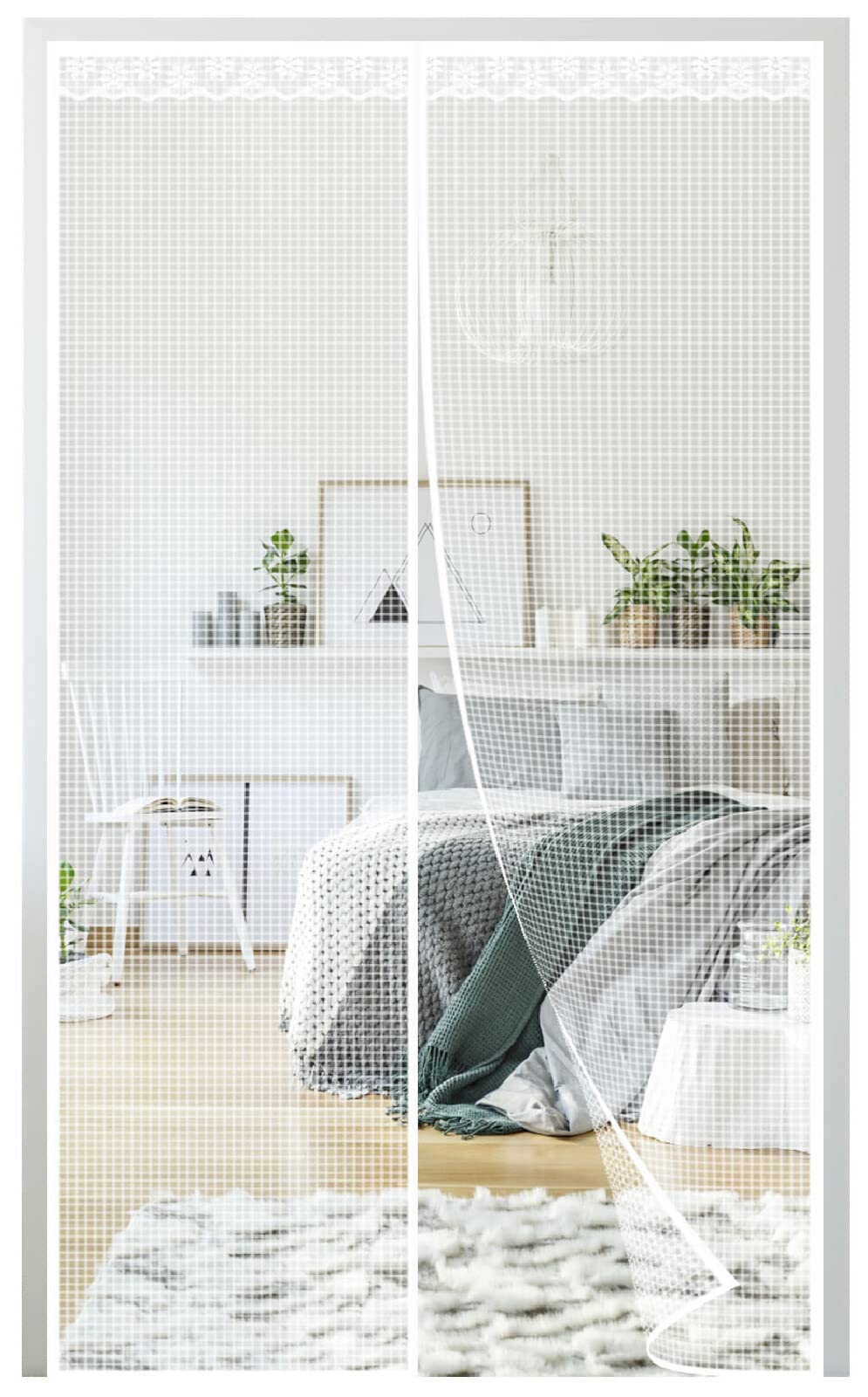 Moustiquaire Magnétique Pas Cher Moustiquaire Porte Fenetre Magnetique 210 X 245 Cm Rideau Moustiquaire Pour Porte - Anti Moustiquaire Magnétique Pour Porte