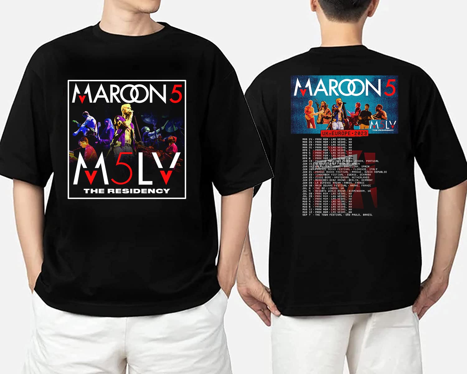 Maroon 5, Maroon 5 Shirt Tour 2023 Gift for Fan