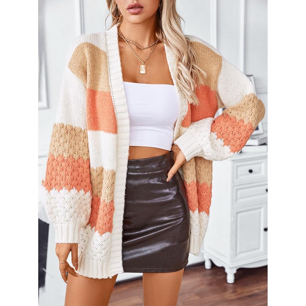 ジャケット・アウター sheller Brilliant bicolor cardigan beige ジャケット・アウター sheller Brilliant bicolor cardigan
