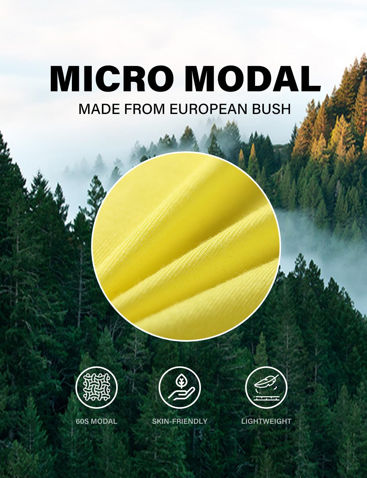 Casey Kevin Slips Hombre 6 Piezas, Modal Calzoncillos Hombre Slip Briefs Microfibra Modal Ropa Interior Bóxers