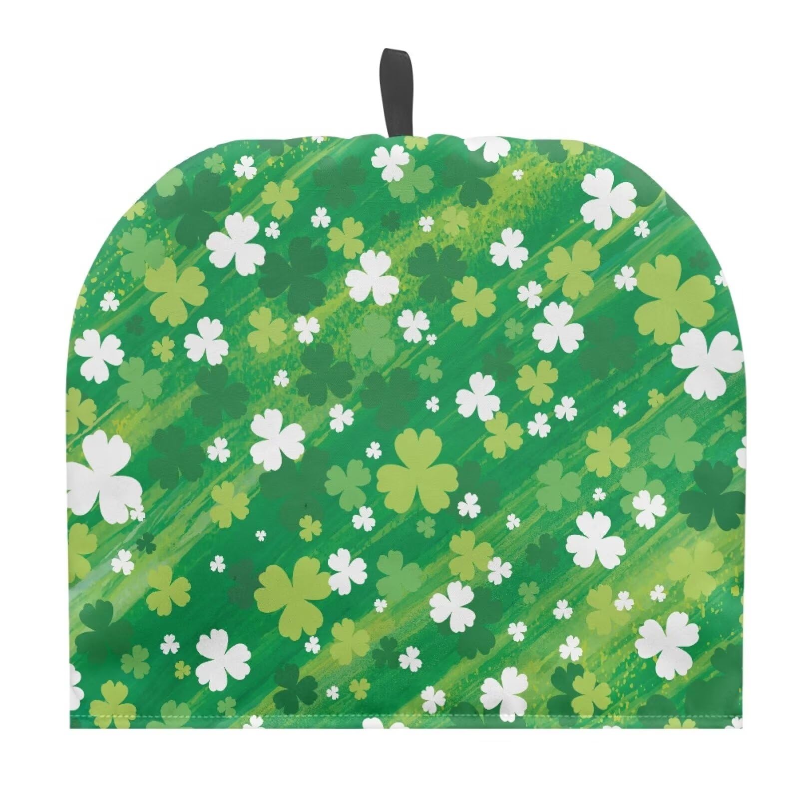 ZUXONGSY Green Teapot Cozy Cloverleaf Tea Cozy for Teapot Insulated Tea Cozies Tea Pot Cover Dust Home Kitchen Decor Teapot Protector