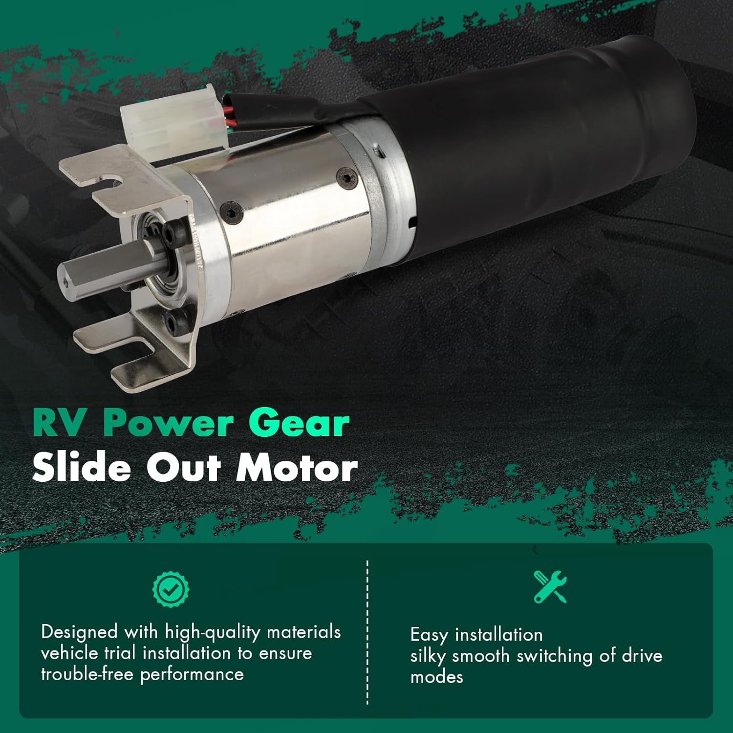 SCITOO 364262 RV in-Wall Slide-Out Motor 42mm Mid Torque Motor