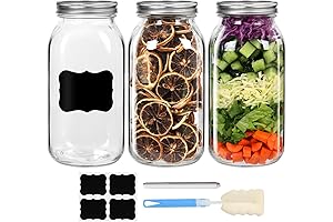 SZUAH Gallon Canning Jars for Home Canning Projects