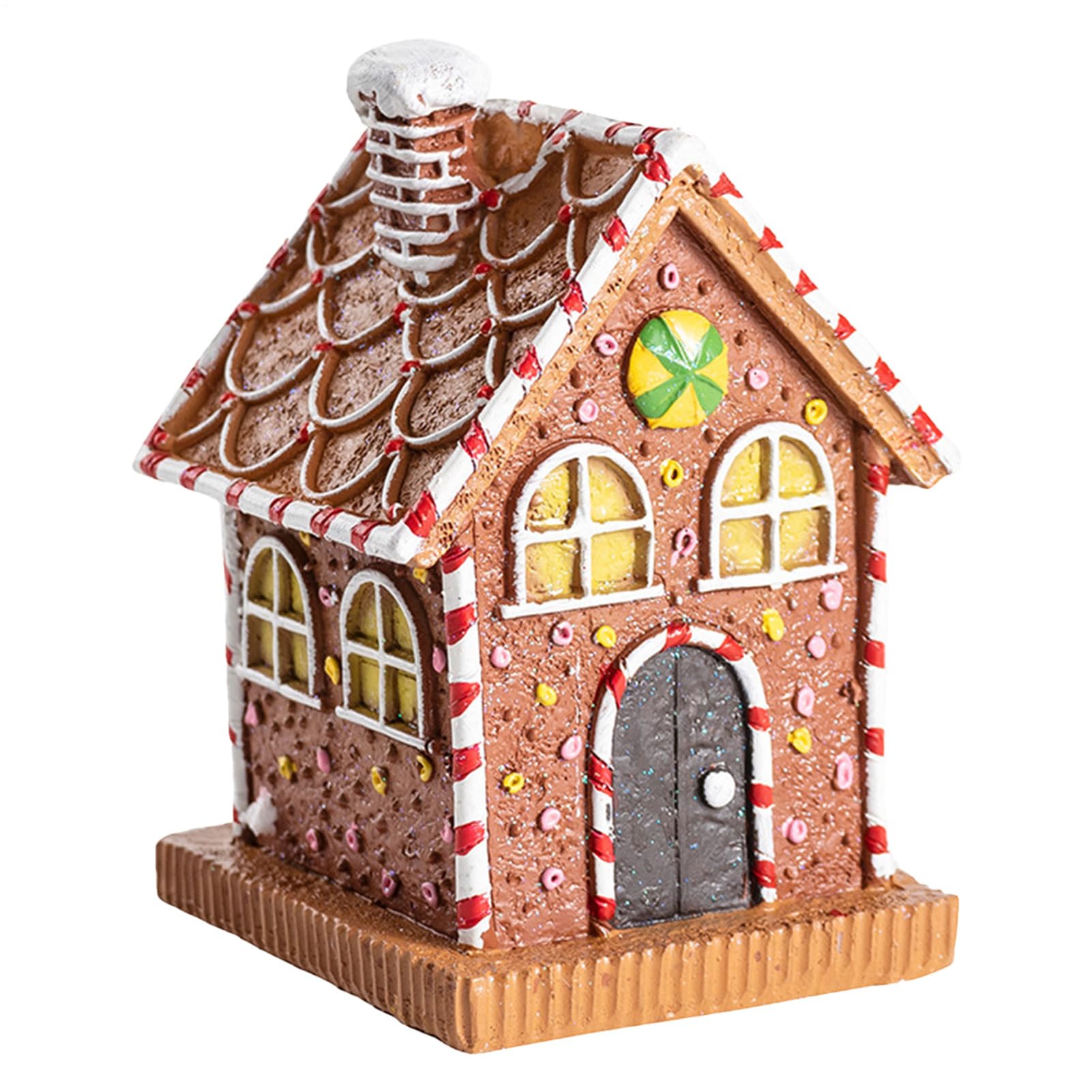 Maison en d'épice de Noël pour décorer une cheminée ou une table de fête