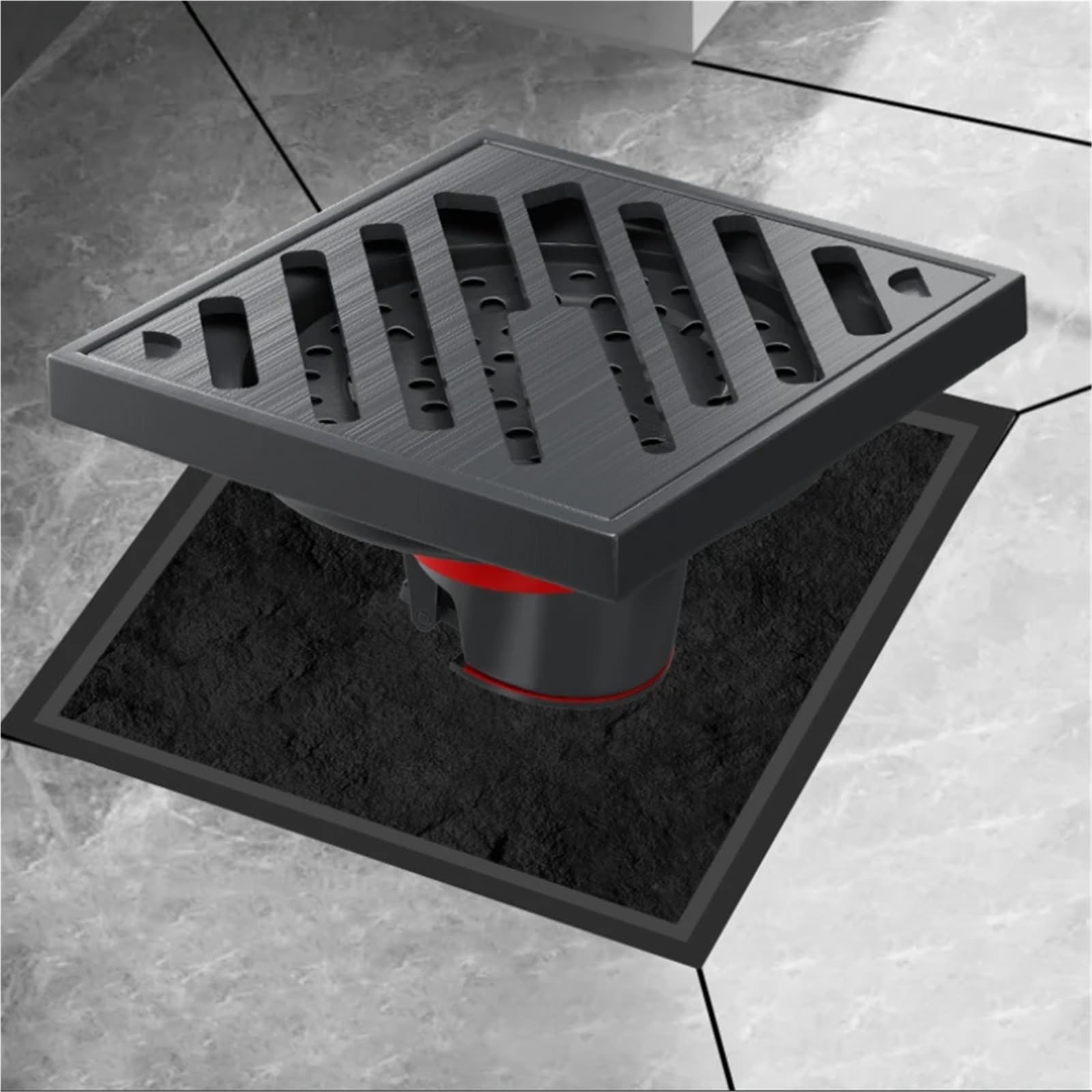 Drenaje De Suelo Desagüe de Piso Ducha baño Desodorante Acero Inoxidable Cocina para Lavabo(Style 3)