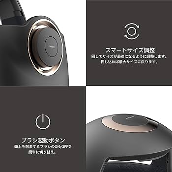 [breo]ヘッドスパ アイウォーマー 頭部 おでこ 目もと 首もと 頭全体 頭皮ケア 電熱アイマスク 加熱技術 自動サイズ調整 USB充電式 ギフト  人気 誕生日 父の日 職場 休憩 -iDream5S
