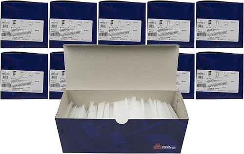 Swiftach Sujetadores de etiquetas de plástico estándar de 1 pulgadas (08035-0) - para fijación de etiquetas industriales y minoristas - Sujetadores