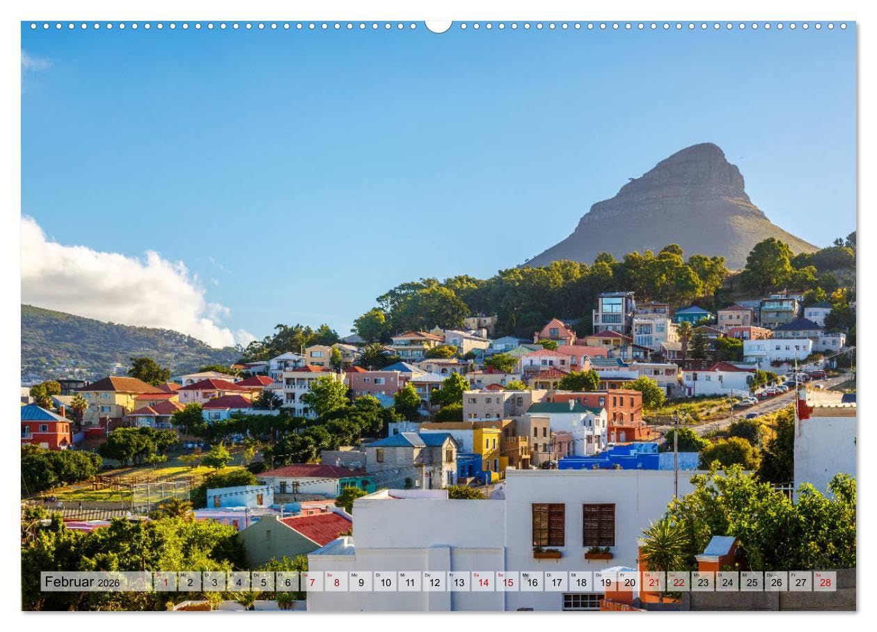 Südafrika: Kapstadt, Garden Route und Cape Winelands (Wandkalender 2026 DIN A2 quer), CALVENDO Monatskalender: Eine Reise an das Kap der Guten Hoffnung. (CALVENDO Orte)