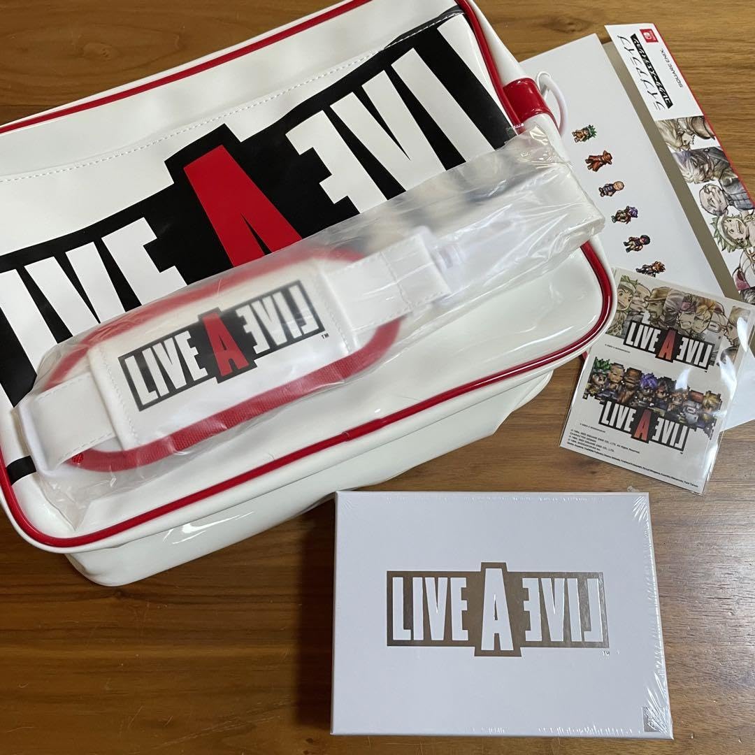 Amazon.co.jp: ライブアライブ エナメルバッグとボードゲーム シール 