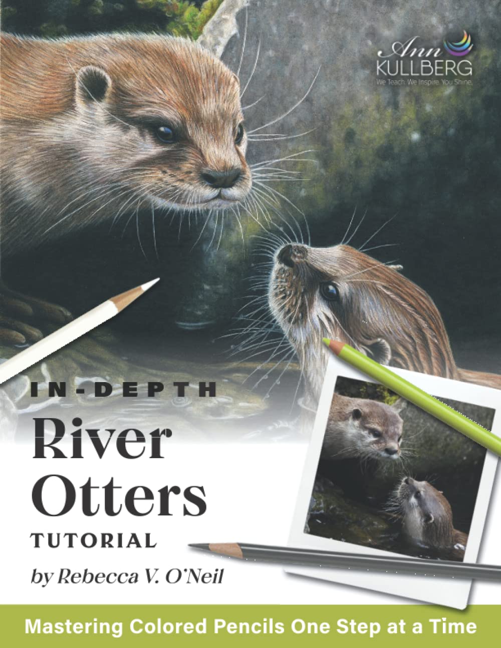 River Otters (In-Depth Colored Pencil Tutorials)