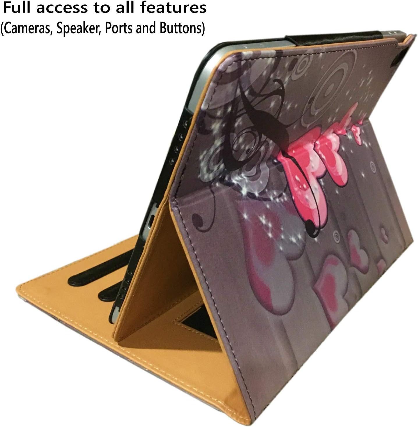 ipad 9th gen case for Model mk2k3ll/a, ipad 8th Gen case for Model MYL92LL/A,iPad 7th Gen case for Model MW6W2LL/A Auto Sleep Wake 10.2 inch Cover case for iPad 9th / 8th / 7th Gen Love Heart
