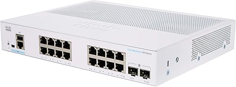 Cisco Business CBS350 16T E 2G Managed Switch 16 porte GE Ext PS 2x1G SFP Limited Lifetime Protection CBS350 16T E 2G Cisco Business CBS350 16T E 2G Managed Switch 16 porte GE Ext PS 2x1G SFP Limited Lifetime Protection CBS350 16T E 2G