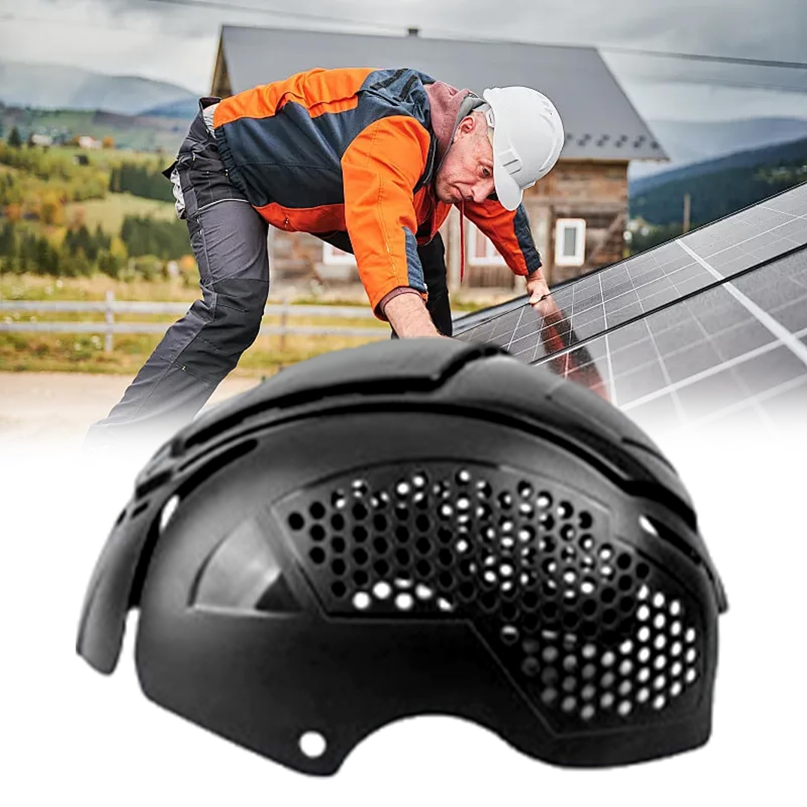 Guscio protettivo del berretto antiurto - Fodera interna ventilata leggera da 150 G, protezione rigida in polietilene per cappelli da baseball | Forniture affidabili per l'elaborazione in officina Cad