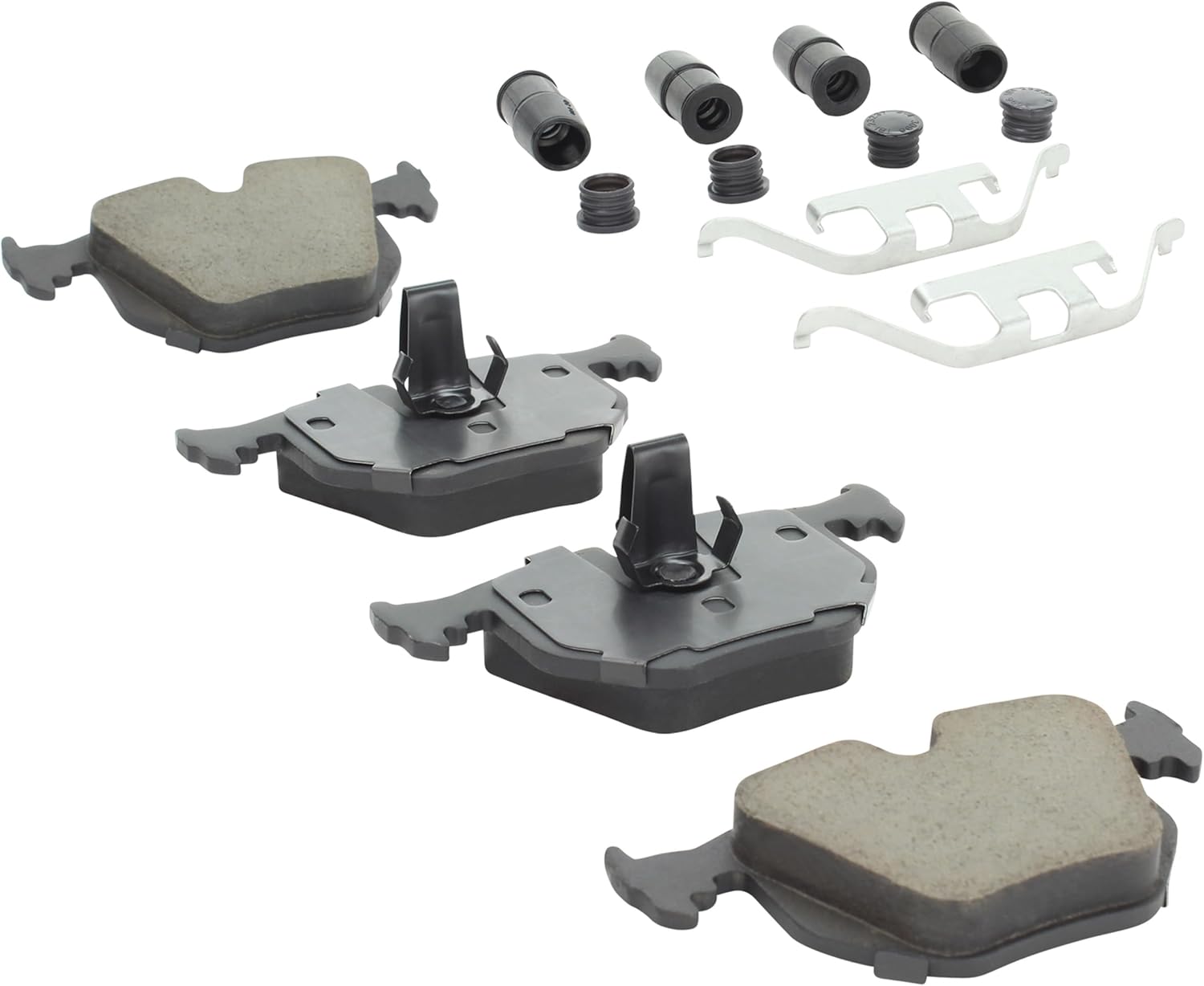 QUALITY-BUILT Rear Semi-Metallic Brake Pads, Black Series 1003-0683M, Compatible with 1991-2010 Bentley/BMW/Land Rover (330Ci,330i,330xi,740i,740iL,750iL,840Ci,850Ci,850CSi,850i,Arnage,M3,M5,Range)