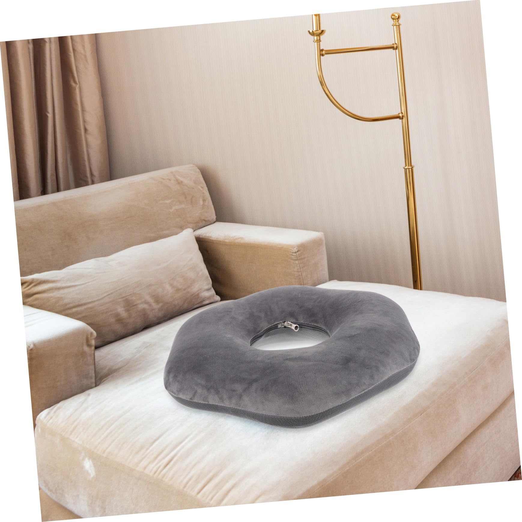 ERINGOGO Memory Foam Seat Pad Pillow for Relief Wheelchair Home Ergonomic Easy to Clean