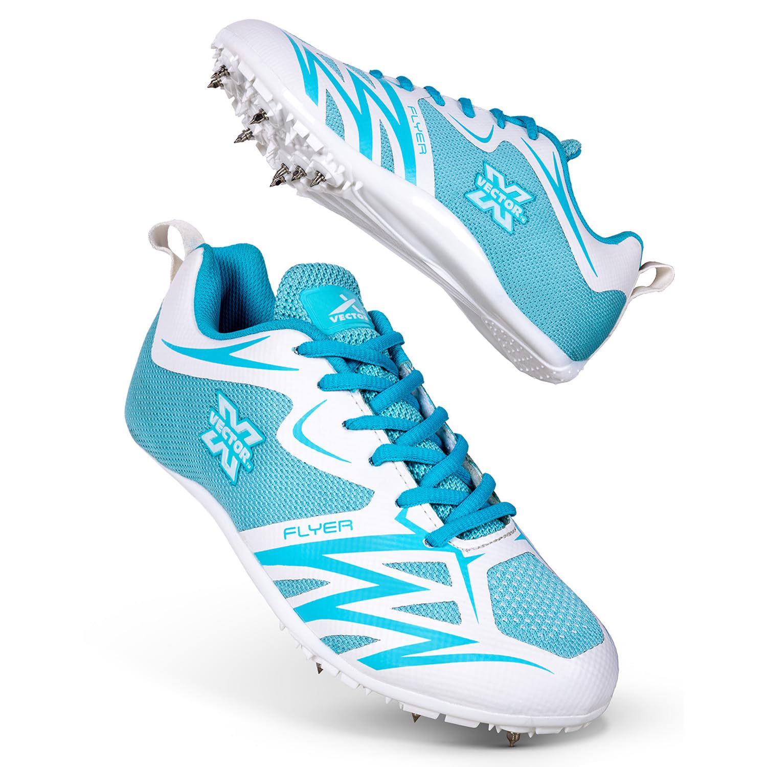 Vector X High-Performance Outdoor Running/Athletic Track and Field Shoes with Removeable Spike|Durable Sports Footwear Shoe for Adult, Men Women & Boys Kids-image-26