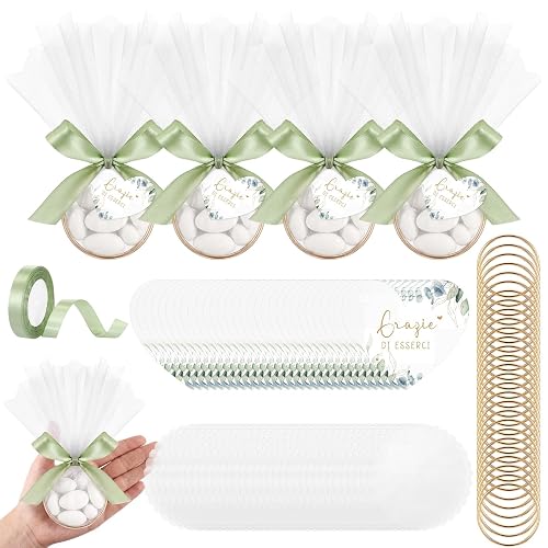 Jadive 60 Set Kit Fai da Te per Bomboniere di