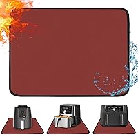 Vista 13 de Alfombrilla resistente al calor para freidora de aire, alfombrilla resistente al calor de 15 x 18 pulgadas para encimera, protector de encimera