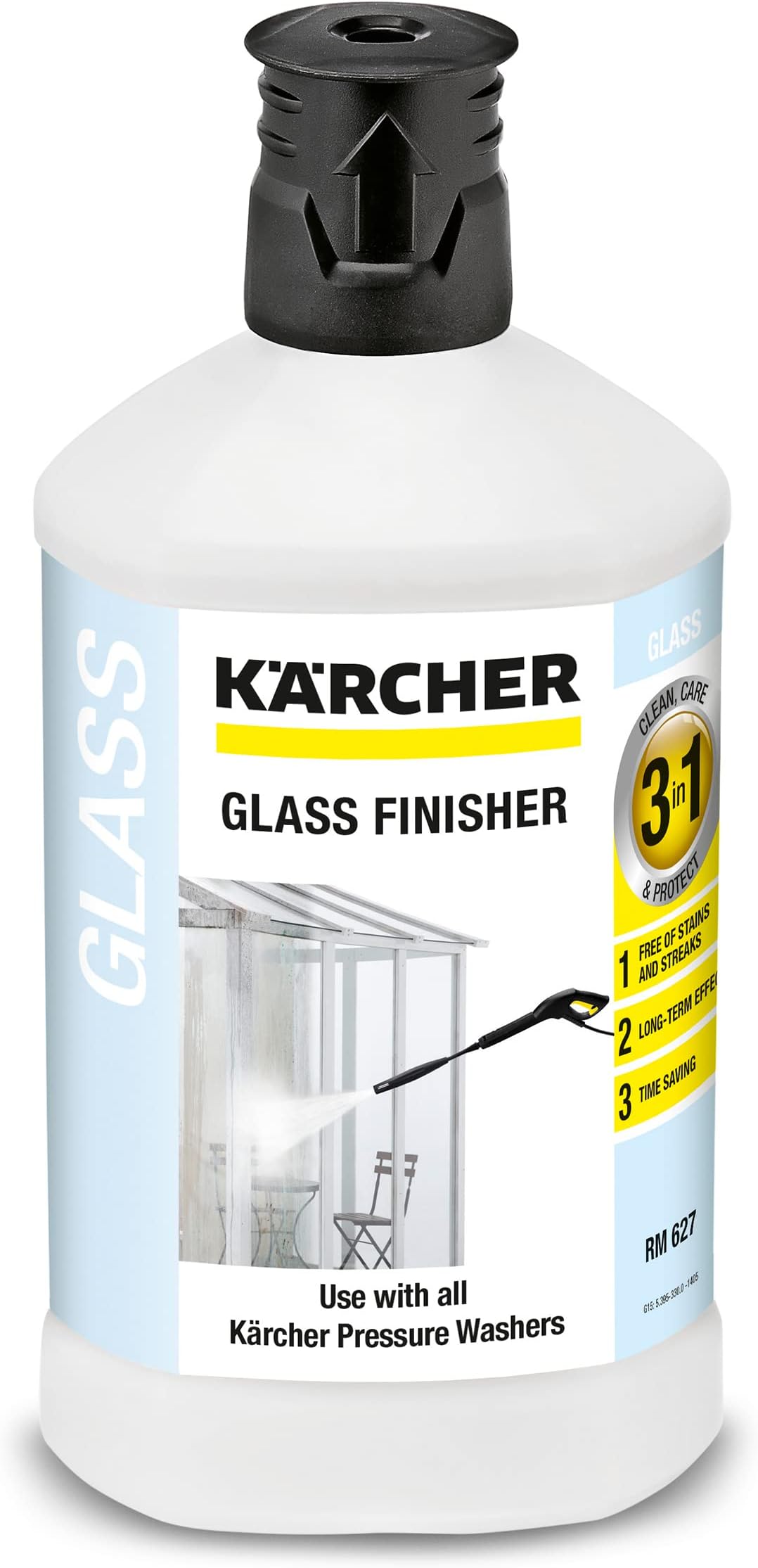 Kärcher 6.295474.0 3in1 Plug and Clean Glass Cleaner, White Amazon