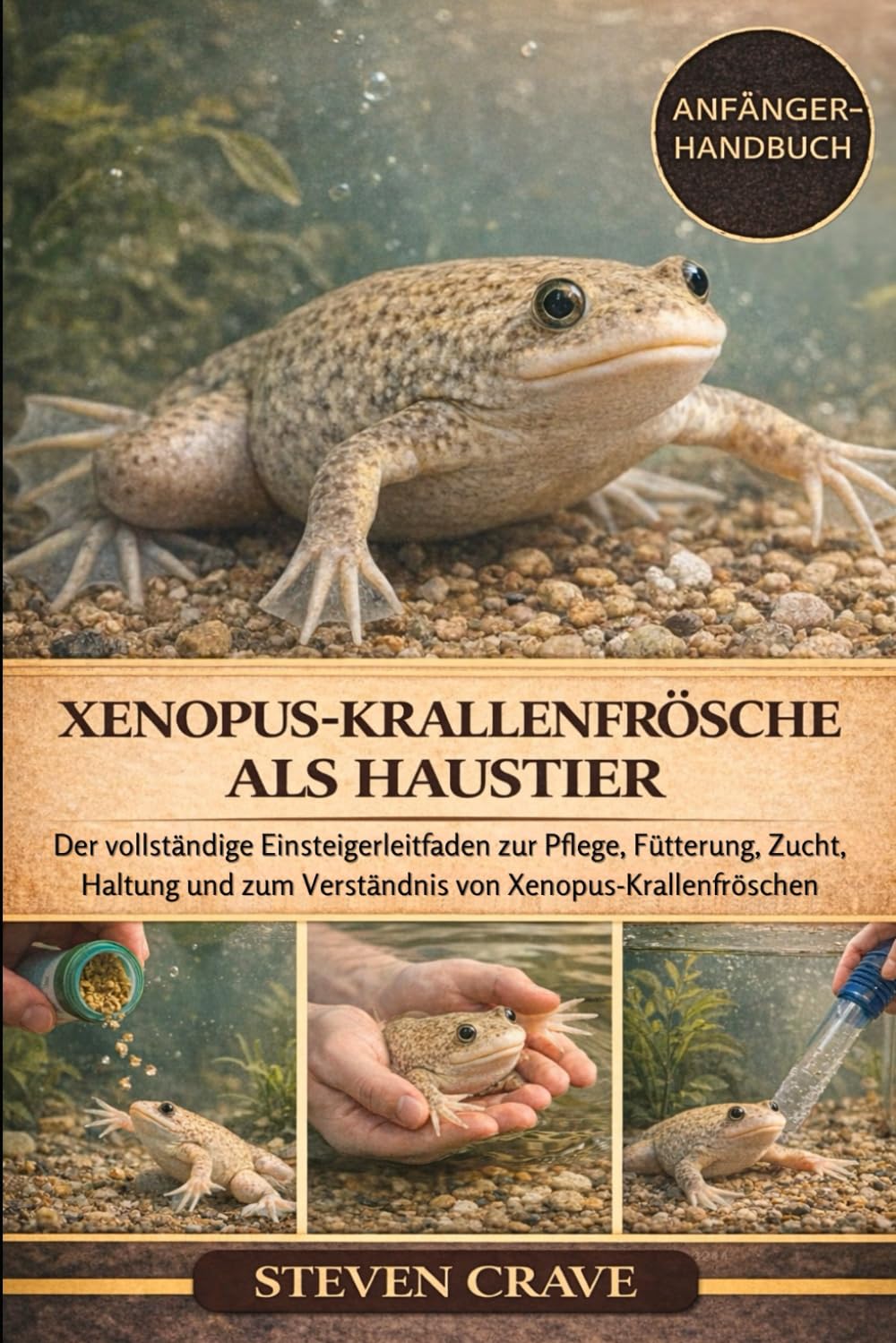 XENOPUS-KRALLENFRÖSCHE ALS HAUSTIER: Der vollständige Einsteigerleitfaden zur Pflege, Fütterung, Zucht, Haltung und zum Verständnis von Xenopus-Krallenfröschen