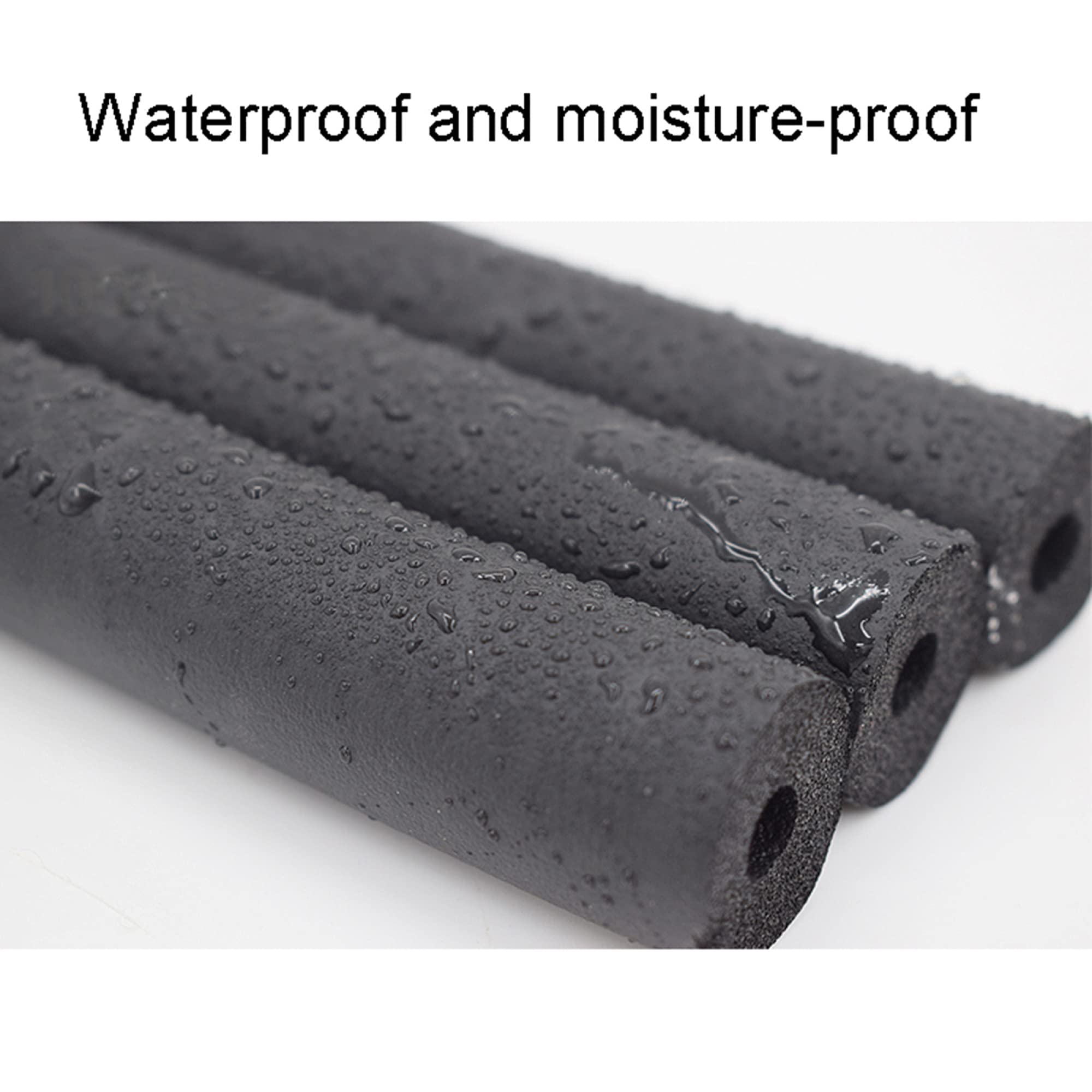 Aislamiento De Tubería Largo 190cm Tubo De Aislamiento para Tuberías Solares/de Agua/Wall thickness 20mm / ID48mm