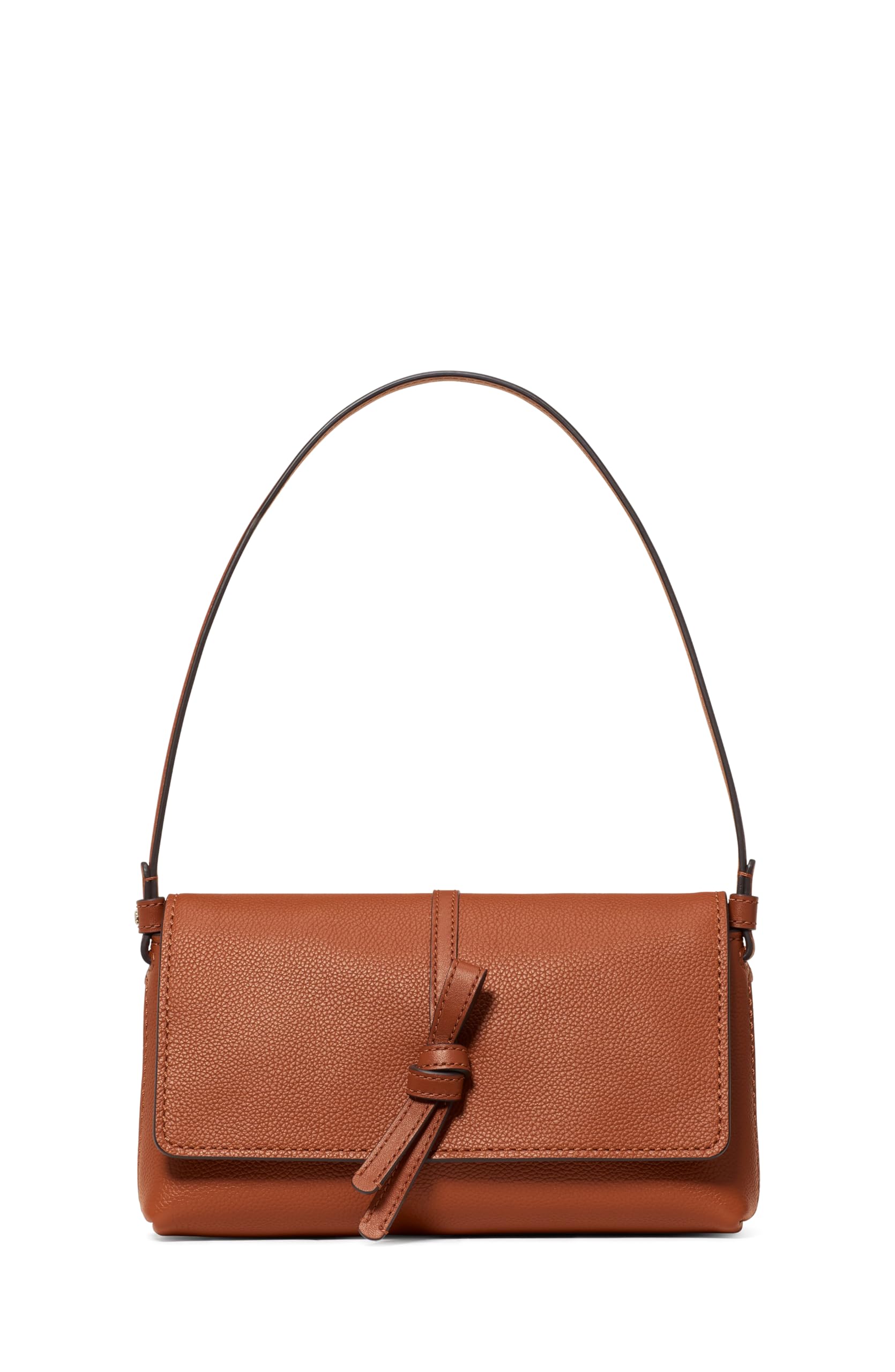 Women's Loop Leather Small Flap Shoulder Bag