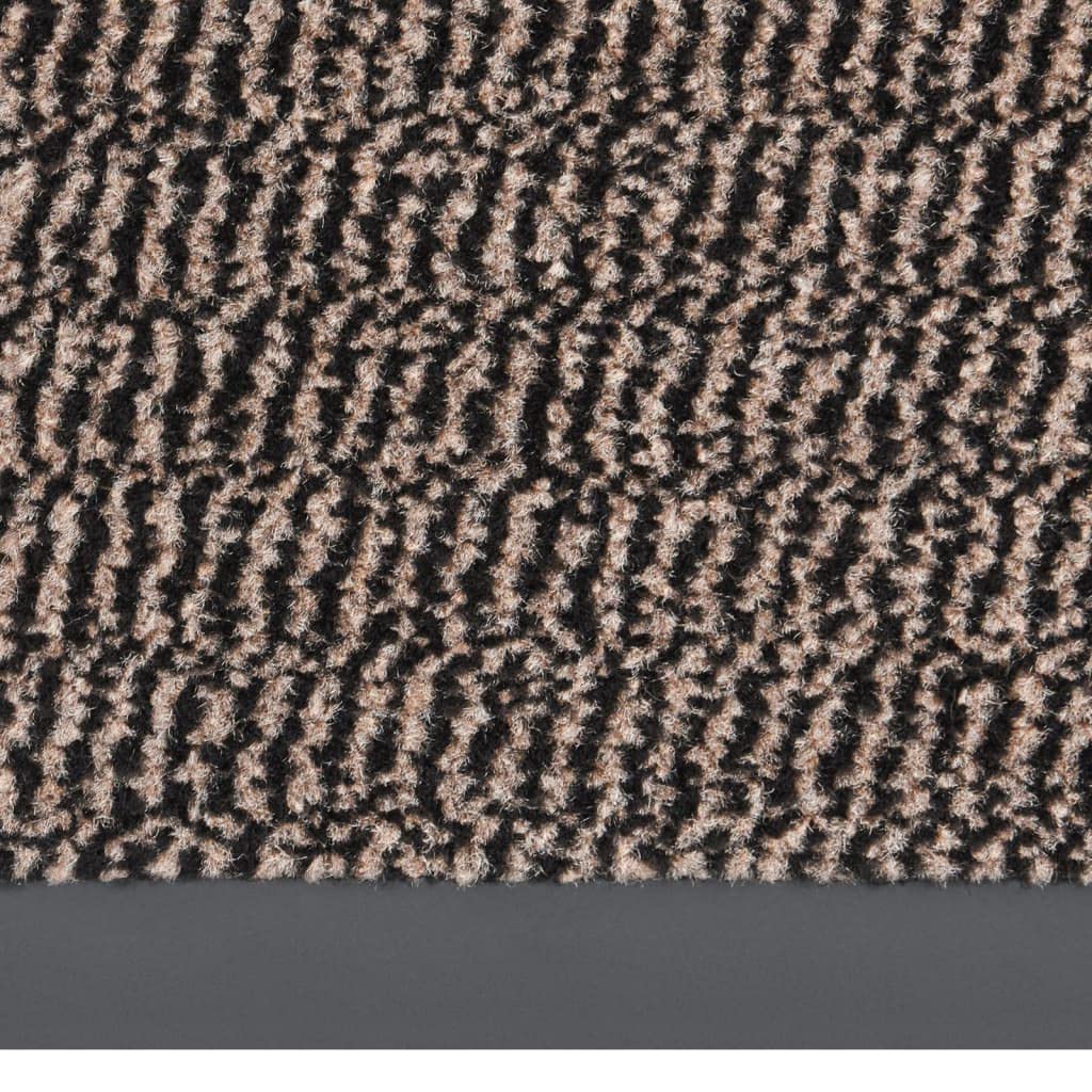 Paillasson-Décor-Paillasson Tufté 60x90 cm Marron Foncé