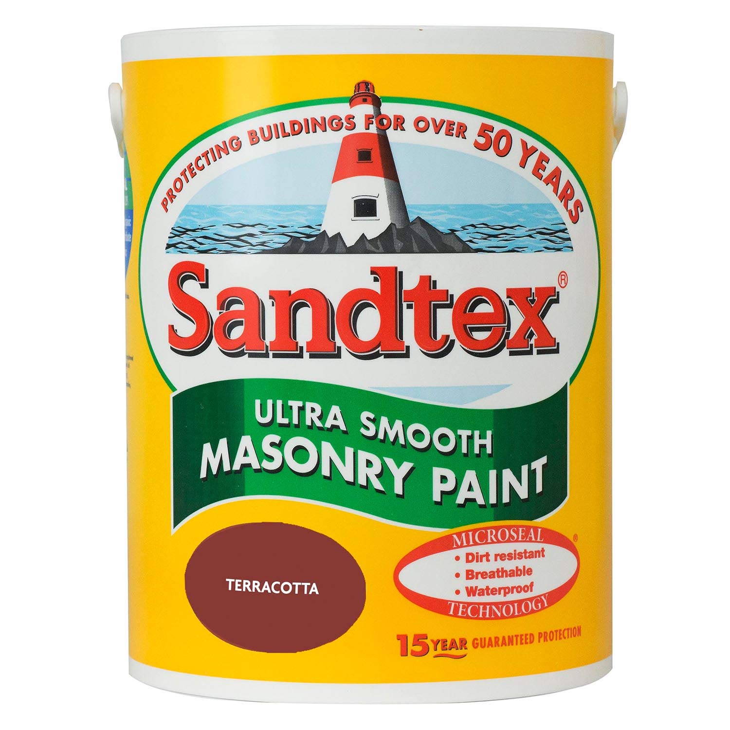 Buy Sandtex 5 Litres Ultra Smooth Masonry Paint Terracotta Online at