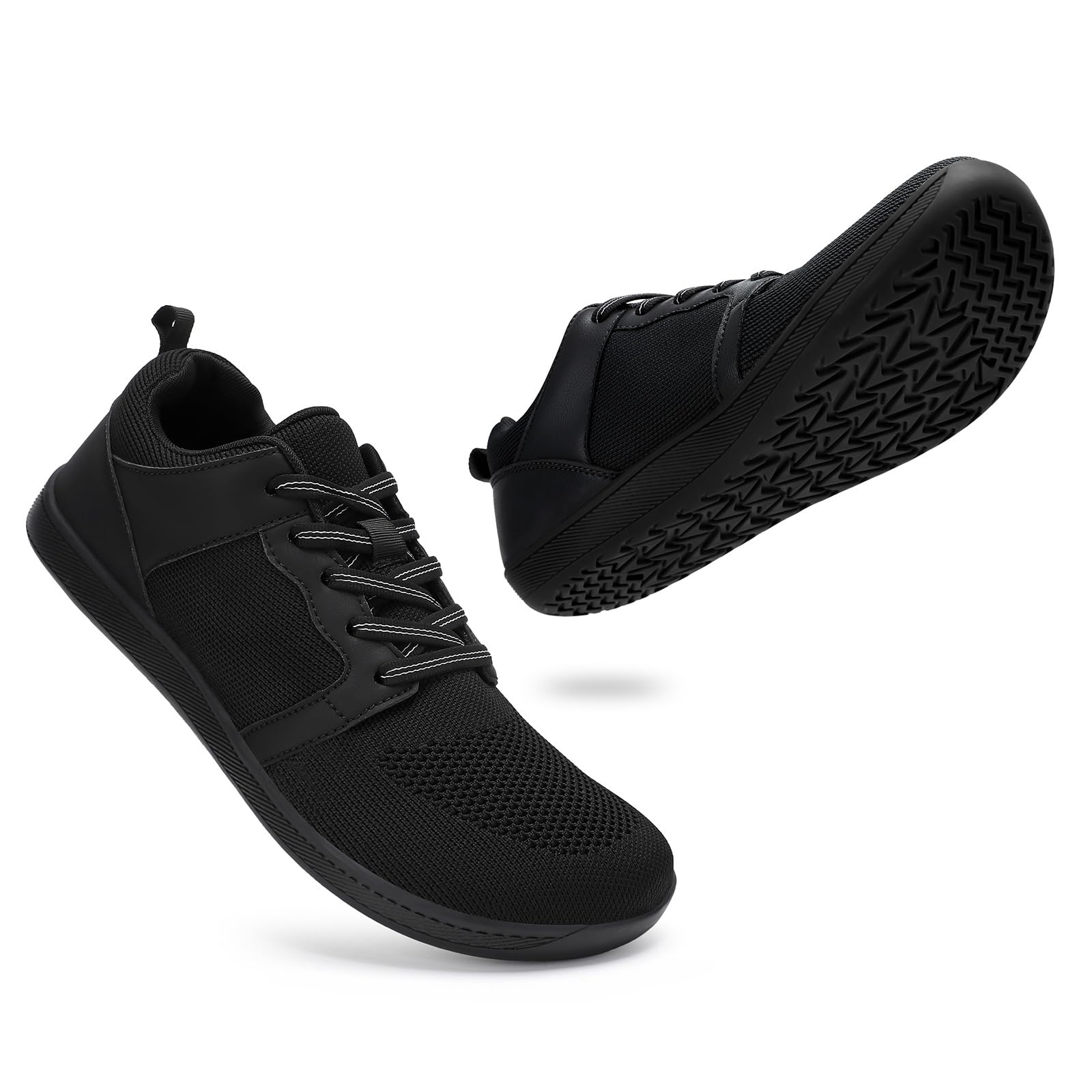 MeXYZ Womens Barefoot Shoes Wide Toe Walking Shoes Minimalist Zero Drop Shoes Breathable Trail Running Sneakers