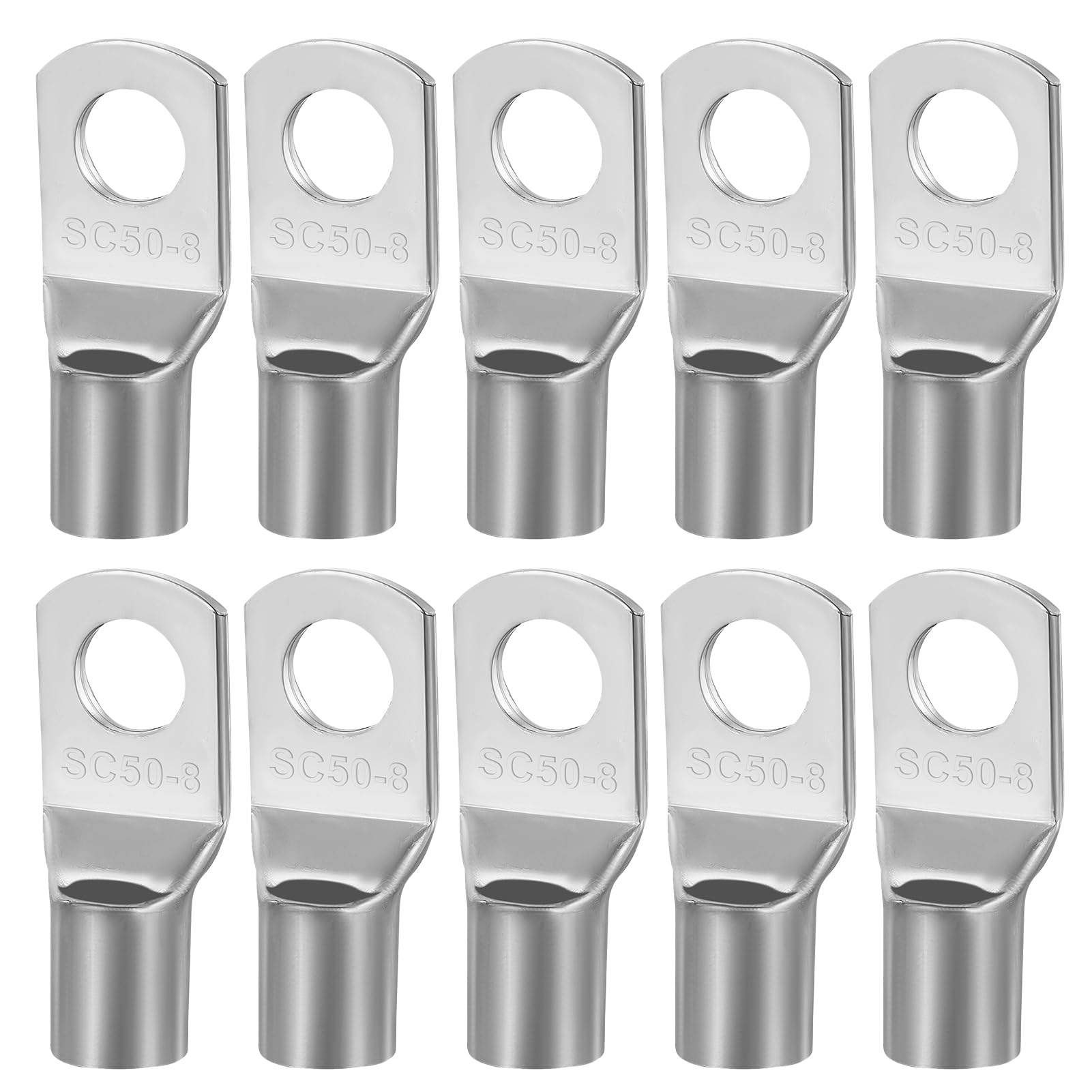 10 x 50 mm M8 Capocorda tubolare ² Capocorda per crimpare