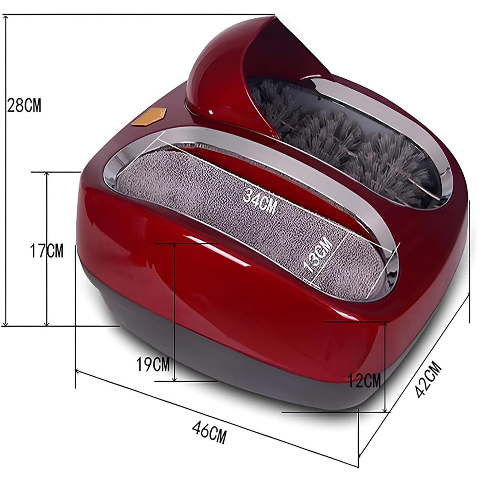 Limpiador De Zapatos Automático Inteligente por Inducción (42 × 46 × 28 Cm), Máquina De Limpieza De Suelas Totalmente Automática, para Hogares, Salas Blancas Y Hoteles.,White