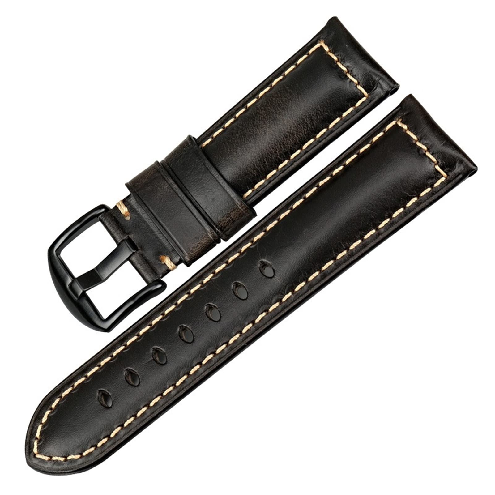 CAREG Canda di guardia in nylon Compatibile con Tudor Watch Strap 22mm French Troops NATO Zulu Parachute Brachute Accessori Durable(Color:Blue S)