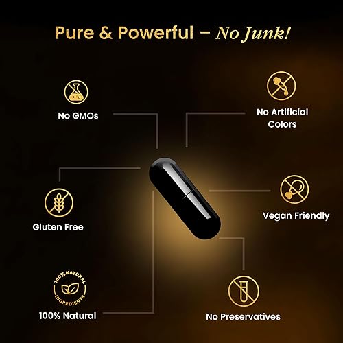 Miniatura 8 de Paquete de cápsulas de aceite de Batana y Shilajit  Aceite puro para el cabello hondureño y extracto del Himalaya para el cabello y el bienestar, 60