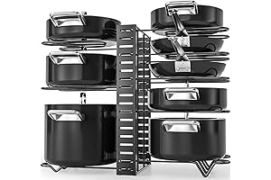 G-TING Pot Rack Organizers: The Ultimate Kitchen Space-Saving Solution!