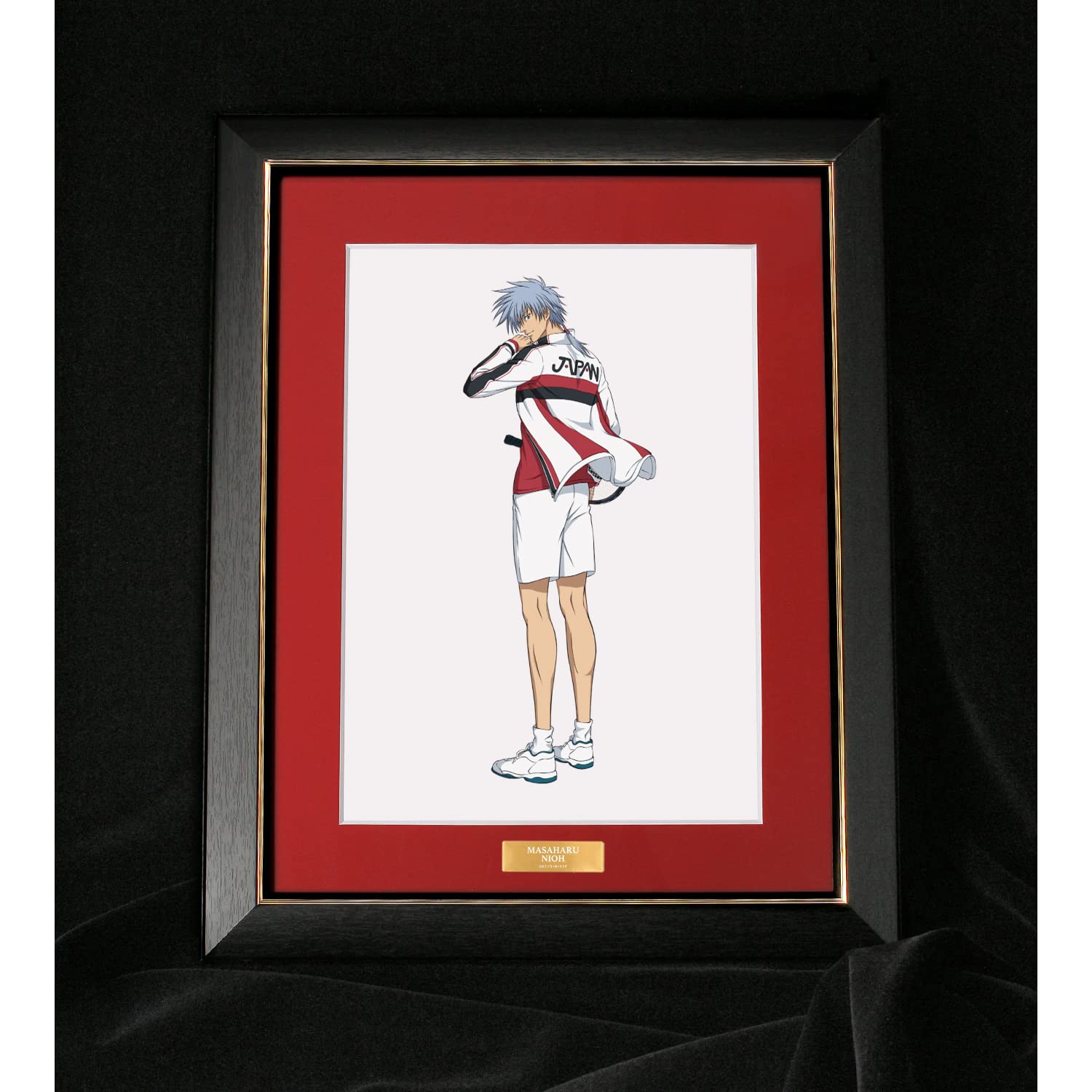 テニスの王子様 テニプリ 仁王雅治 戦う背中ver. キャラファイングラフ Amazon.co.jp: 新テニスの王子様 描き下ろしイラスト 仁王雅治 戦う