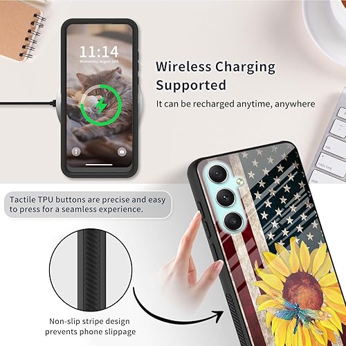 Miniatura 12 de Funda para Samsung Galaxy A13 5G, cuerpo completo resistente de vidrio templado alto+TPU suave parachoques funda protectora para Galaxy A13 5G