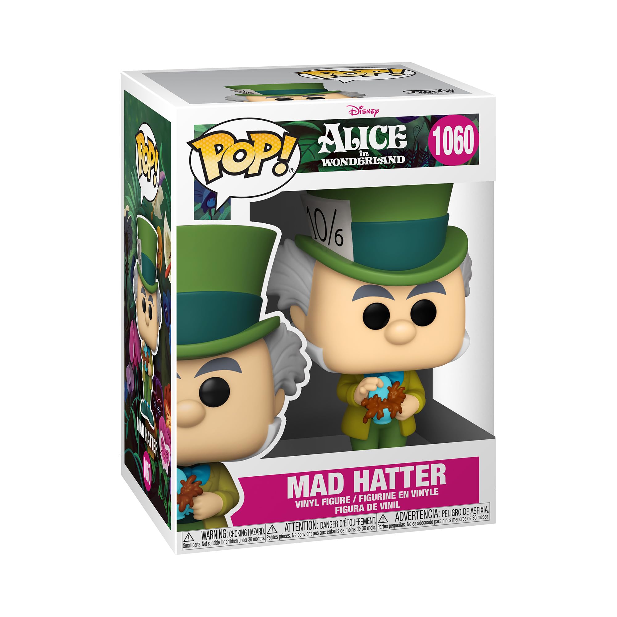 Funko POP Disney: Alice 70th– Mad Hatter Figure