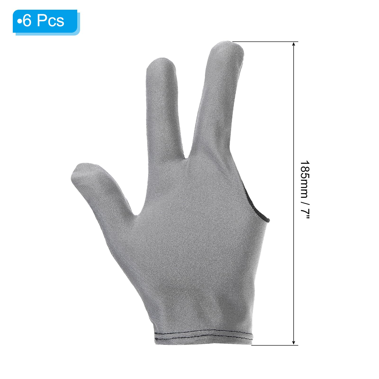 PATIKIL 3 Fingers Pool Gloves - Image 2