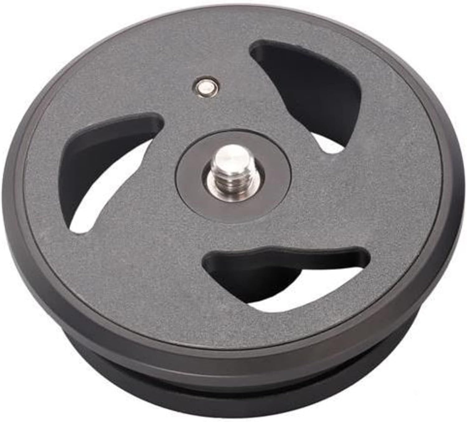 LEOFOTO TP-100 3/8" Flat Top Plate Adapter for LN-404C, LM-404C, LM-405C, LM-402C Tripod 85mm Outer Diameter