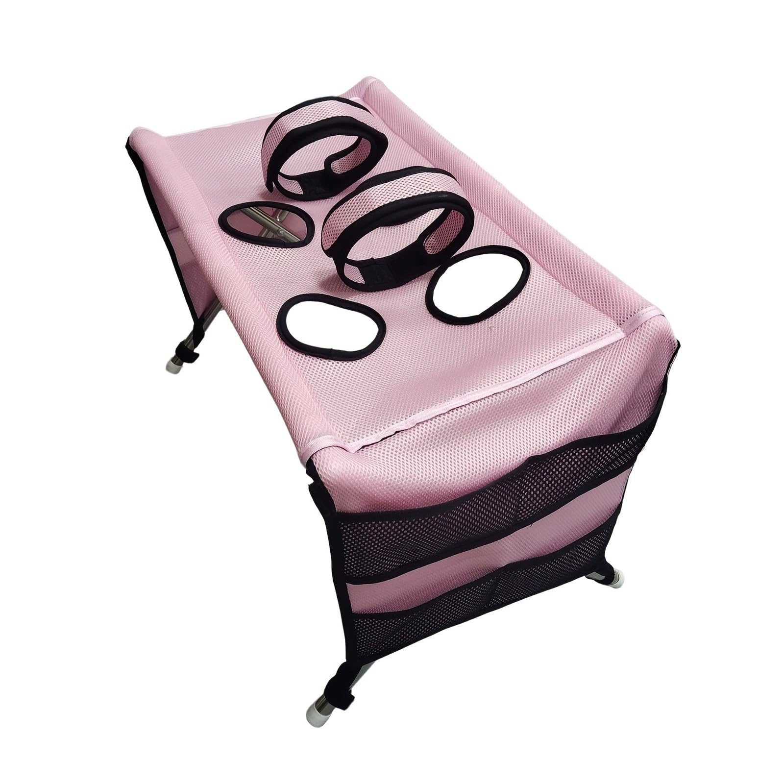 Dog Bath Hammock Foldable Pet Bathing Stand Small Portable Dogs Shower Grooming Rack Dogs Shower Stand Dog Washing Station Suitable for Pets Washing Maintenance Travel Groomings